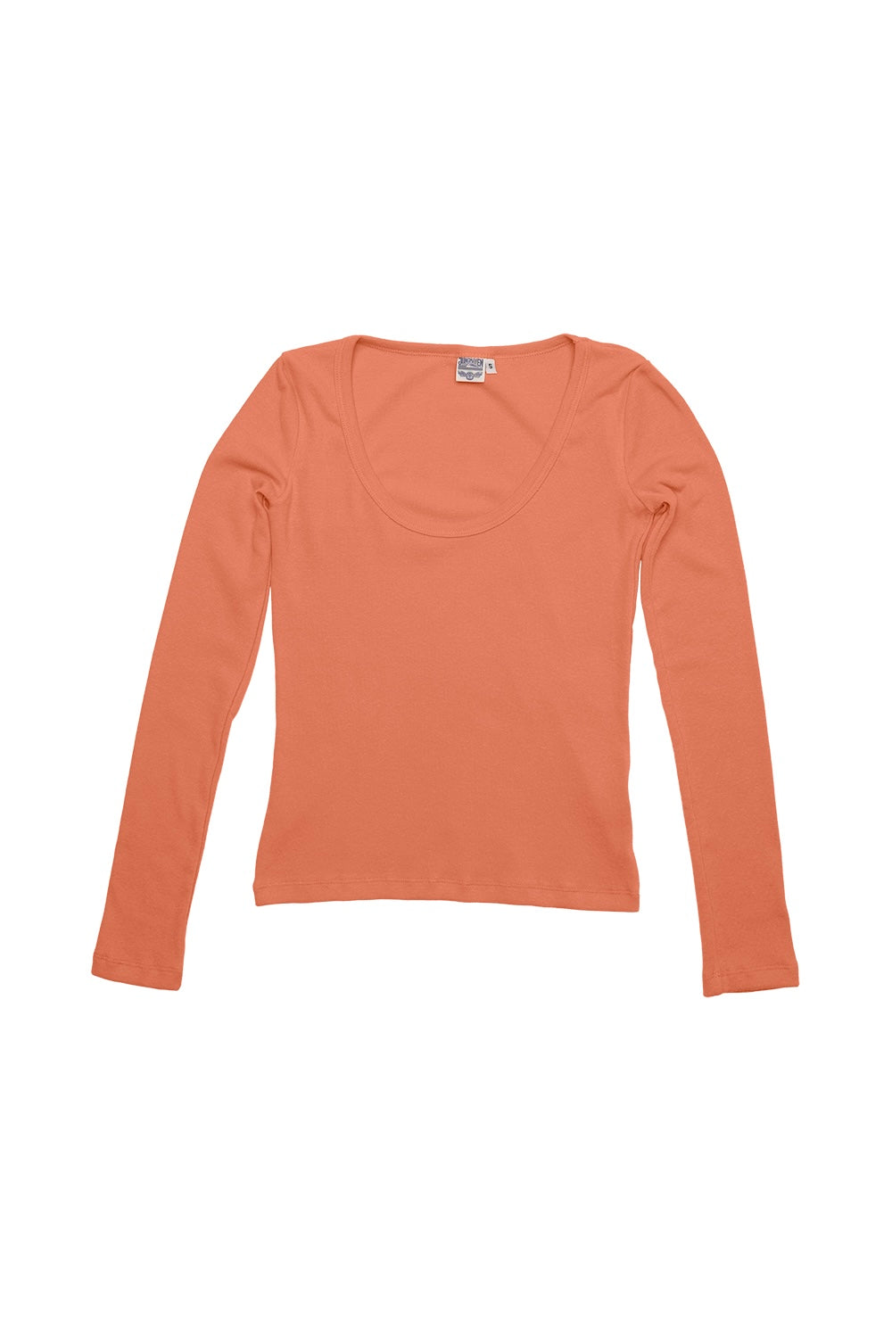 Paseo Long Sleeve Tee | Jungmaven Hemp Clothing & Accessories / Color: Burnt Orange