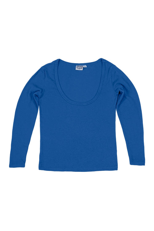 Paseo Long Sleeve Tee - Sale Colors | Jungmaven Hemp Clothing & Accessories / Color: Galaxy Blue