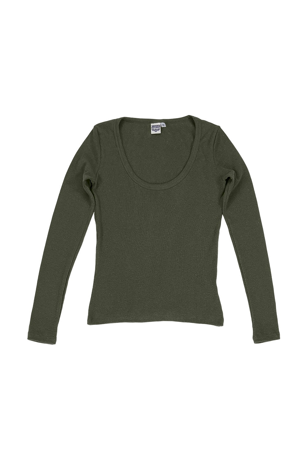 Paseo Long Sleeve Tee | Jungmaven Hemp Clothing & Accessories / Color: Olive Green