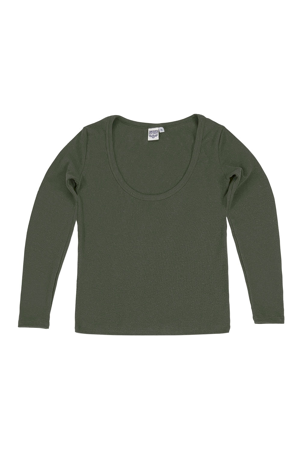 Paseo Long Sleeve Tee | Jungmaven Hemp Clothing & Accessories / Color: Olive Green