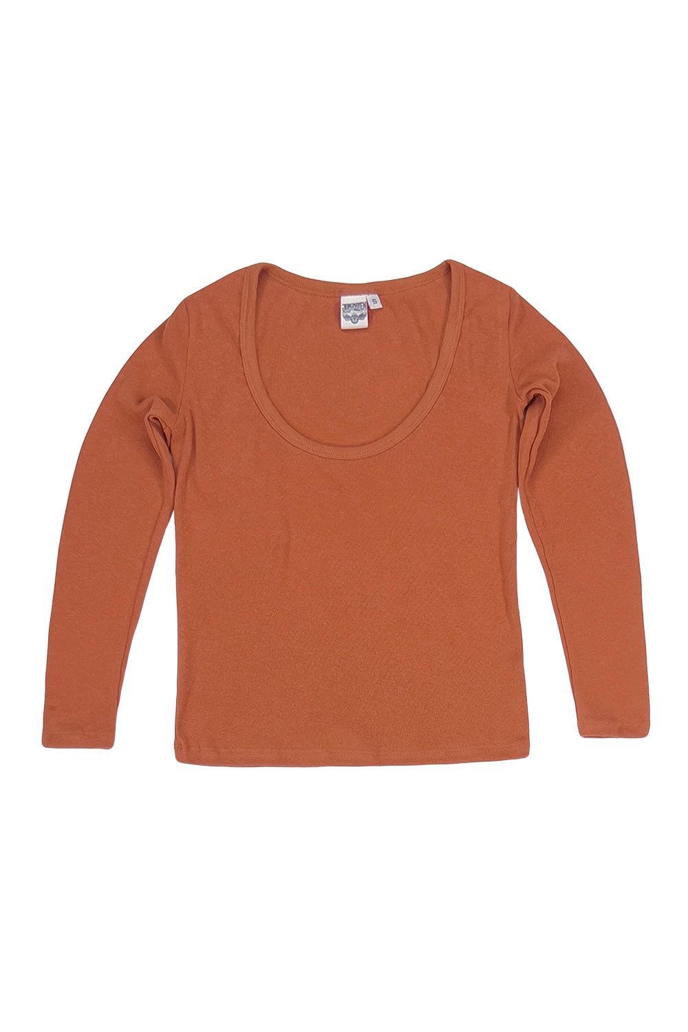 Paseo Long Sleeve Tee | Jungmaven Hemp Clothing & Accessories / Color: Rooibos Tea