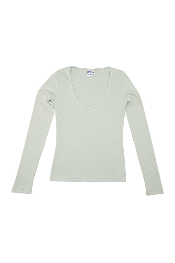 Paseo Long Sleeve Tee | Jungmaven Hemp Clothing & Accessories / Color: Stormy Green