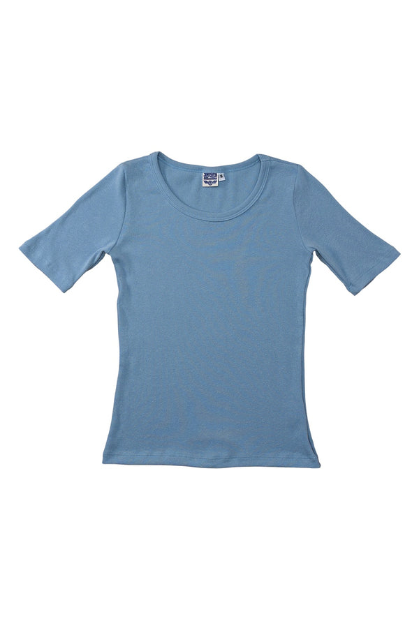 Paseo Tee | Jungmaven Hemp Clothing & Accessories / Color: Blue Heaven