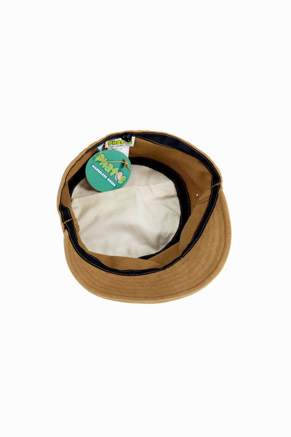 Half Cap by Phatee Wear | Jungmaven Hemp Clothing & Accessories / model_desc: Biege Inside