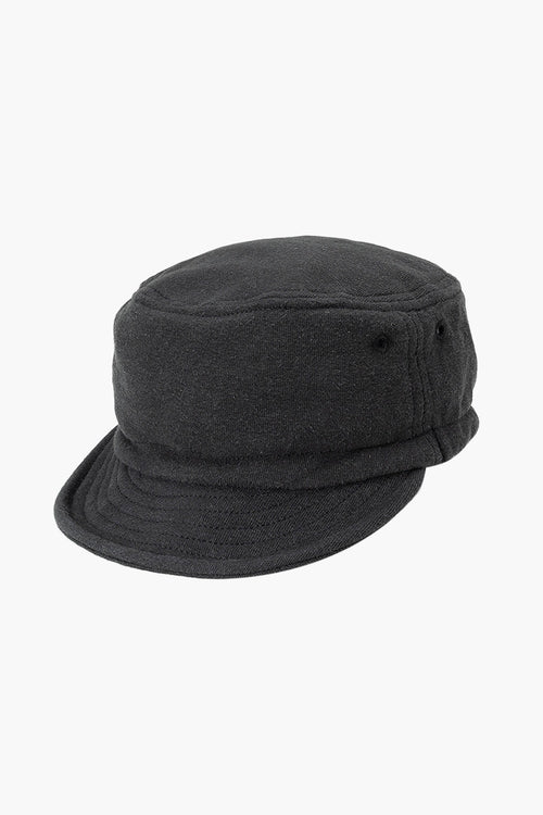 Terry Half Cap by Phatee Wear | Jungmaven Hemp Clothing & Accessories / Color:  Black