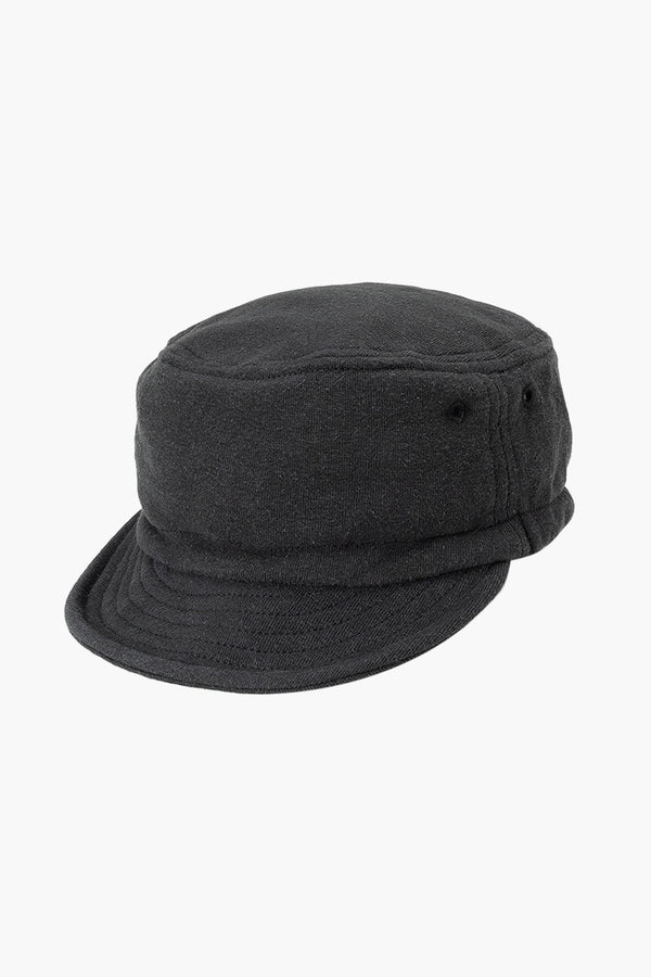 Terry Half Cap by Phatee Wear | Jungmaven Hemp Clothing & Accessories / Color:  Black