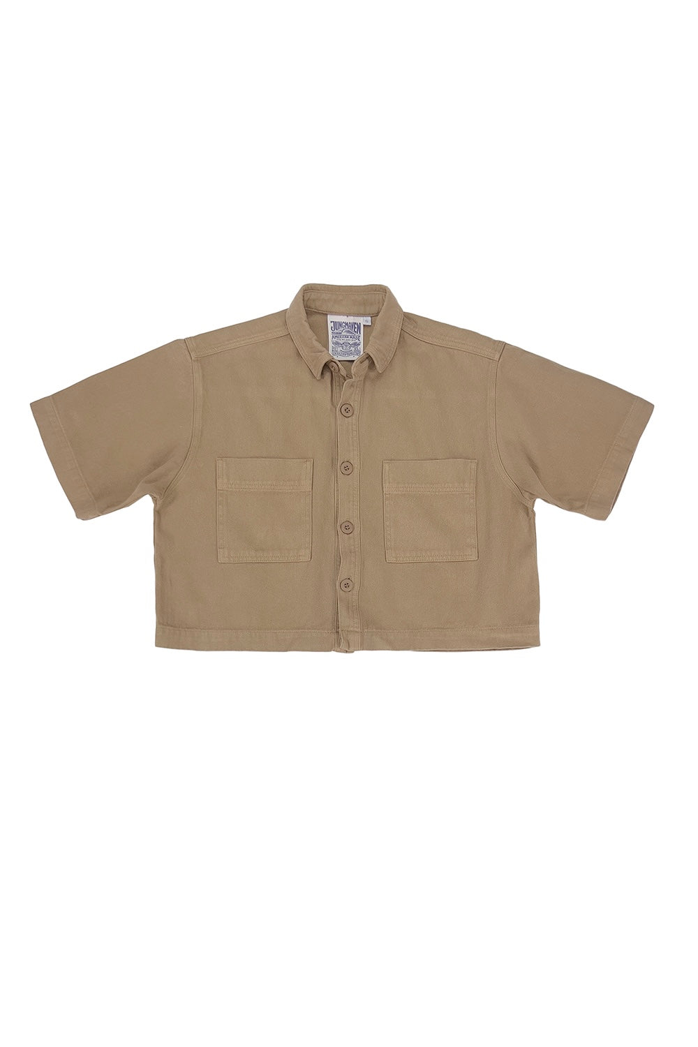 Phinney Twill Shirt | Jungmaven Hemp Clothing & Accessories / Color: Coyote