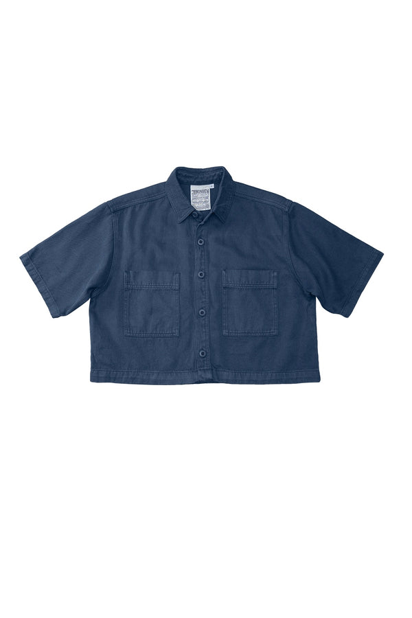Phinney Twill Shirt | Jungmaven Hemp Clothing & Accessories / Color: Deep Indigo