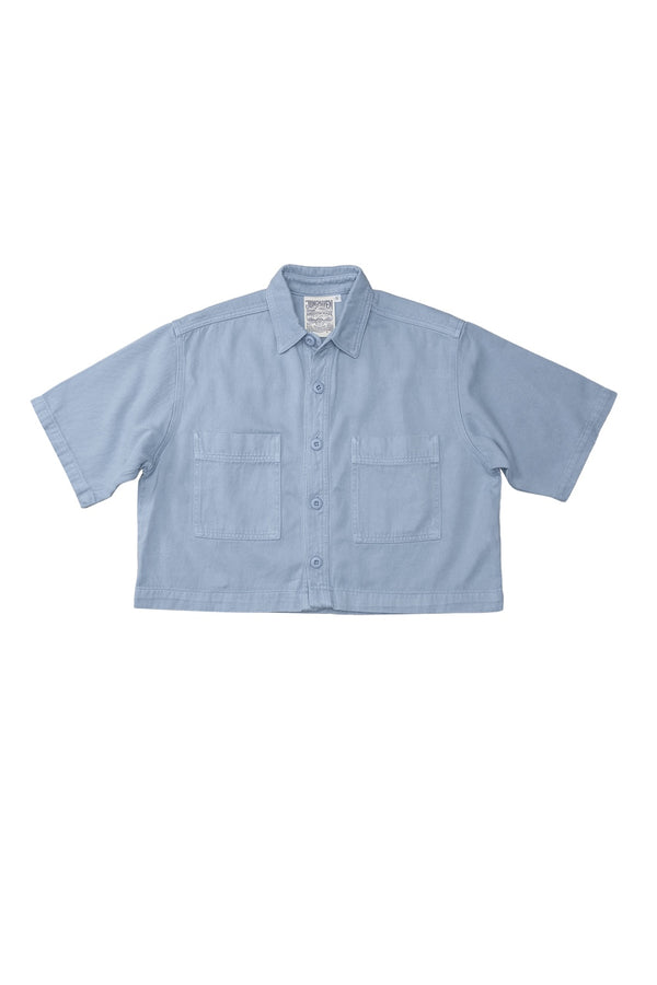 Phinney Twill Shirt | Jungmaven Hemp Clothing & Accessories / Color: Rain Washed