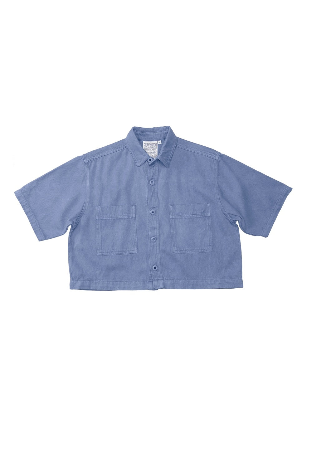 Phinney Twill Shirt | Jungmaven Hemp Clothing & Accessories / Color: Wisteria