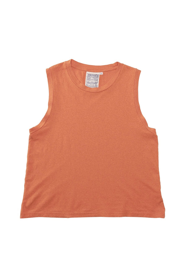 Phoenix Muscle Tee | Jungmaven Hemp Clothing & Accessories / Color: Burnt Orange