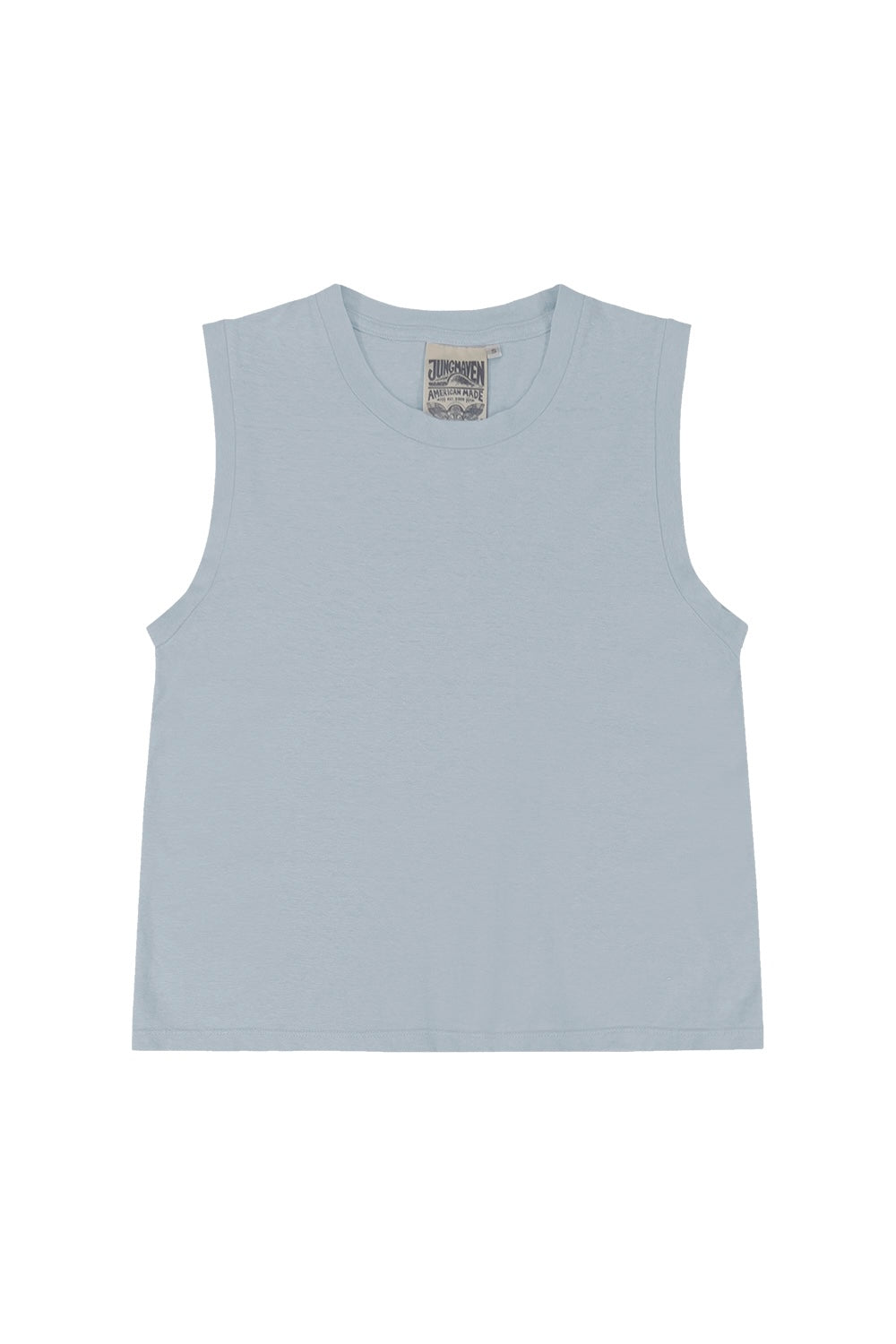 Phoenix Muscle Tee | Jungmaven Hemp Clothing & Accessories / Color: Coastal Blue