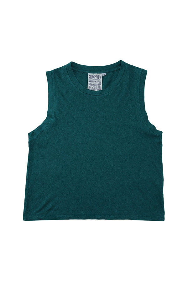 Phoenix Muscle Tee | Jungmaven Hemp Clothing & Accessories / Color: Deep Teal