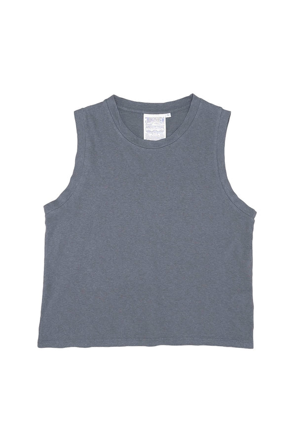 Phoenix Muscle Tee | Jungmaven Hemp Clothing & Accessories / Color: Diesel Gray