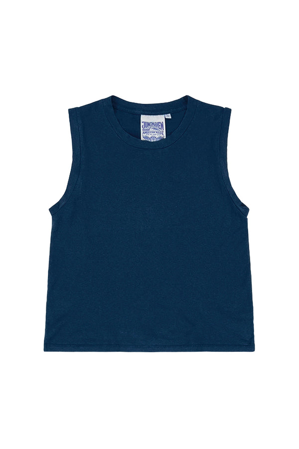 Phoenix Muscle Tee | Jungmaven Hemp Clothing & Accessories / Color: Navy