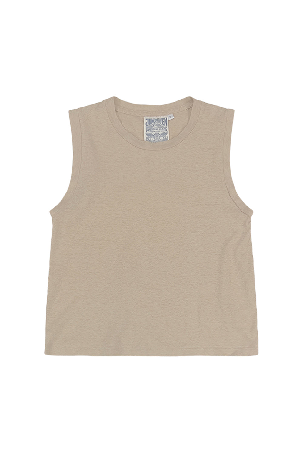 Phoenix Muscle Tee | Jungmaven Hemp Clothing & Accessories / Color: Oat Milk