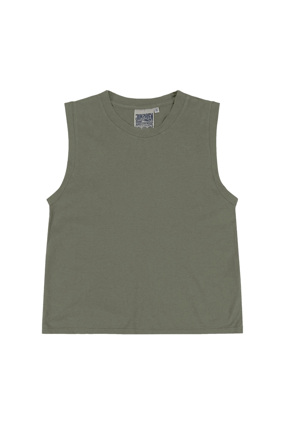 Phoenix Muscle Tee | Jungmaven Hemp Clothing & Accessories / Color: Olive Green