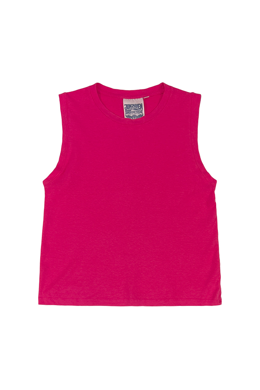 Phoenix Muscle Tee | Jungmaven Hemp Clothing & Accessories / Color: Pink Grapefruit