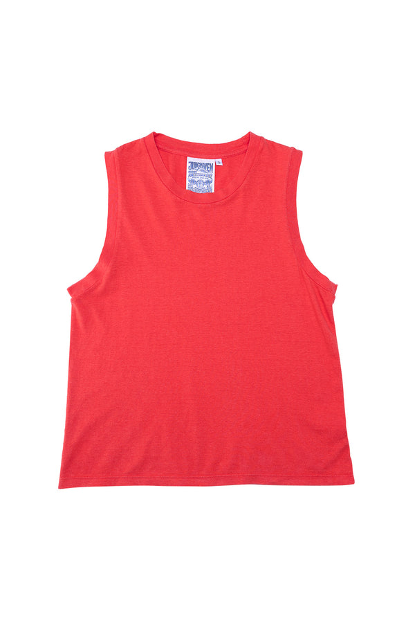 Phoenix Muscle Tee | Jungmaven Hemp Clothing & Accessories / Color: Poppy Red