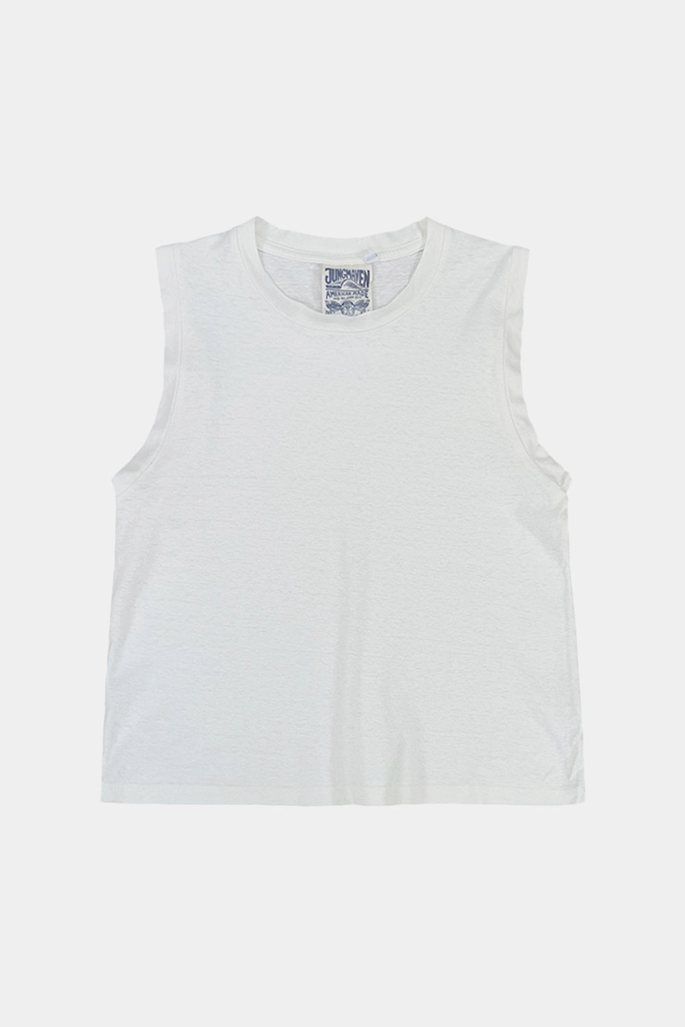 Phoenix Muscle Tee | Jungmaven Hemp Clothing & Accessories / Color: Washed White