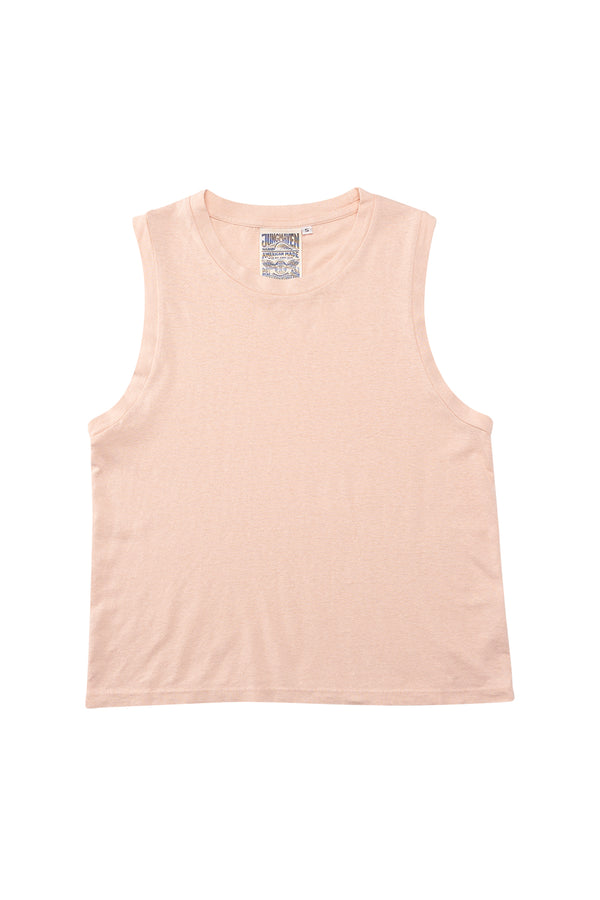 Phoenix Muscle Tee | Jungmaven Hemp Clothing & Accessories / Color: Whispering Peach