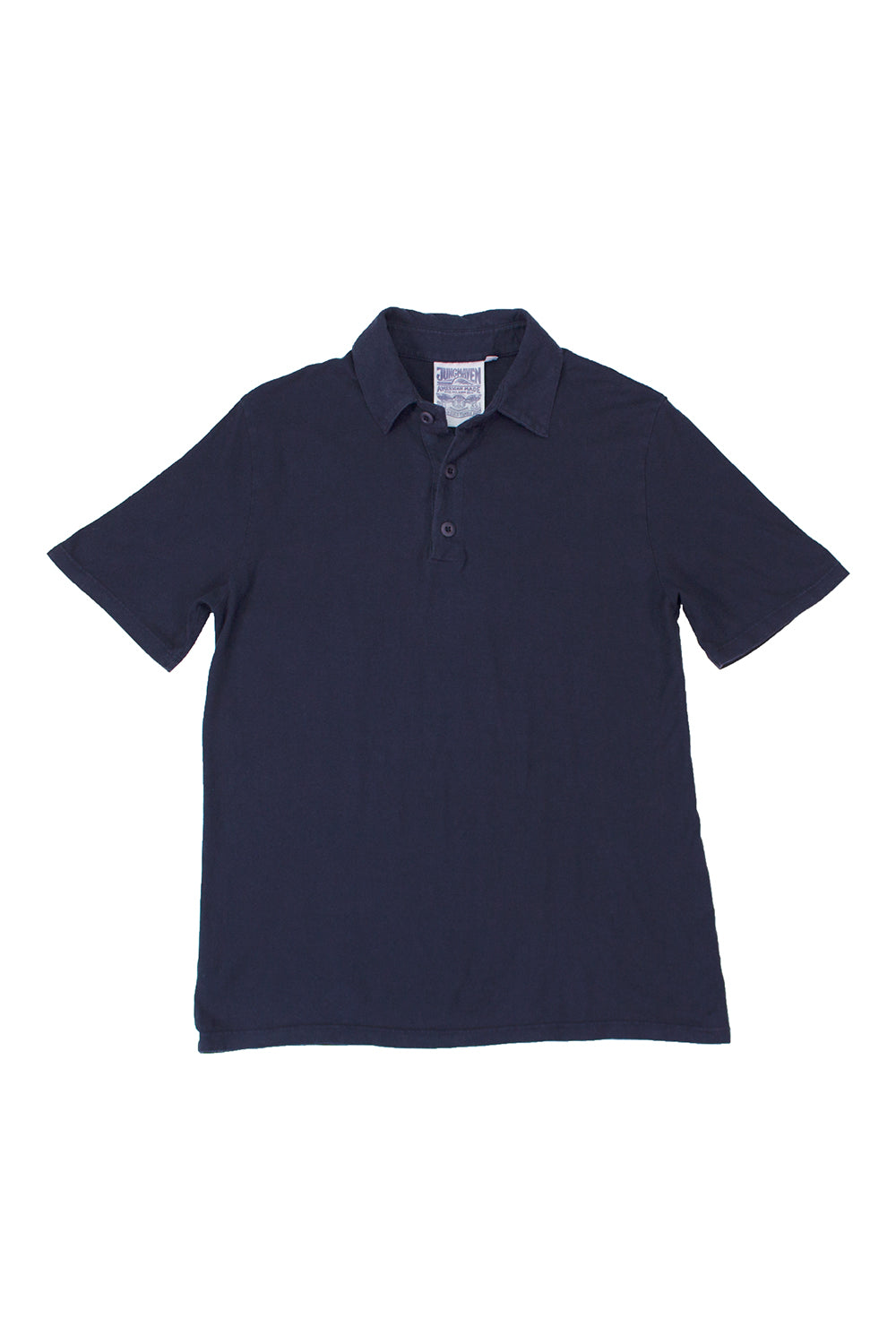 Camden Polo Shirt | Jungmaven Hemp Clothing & Accessories / Color: Navy