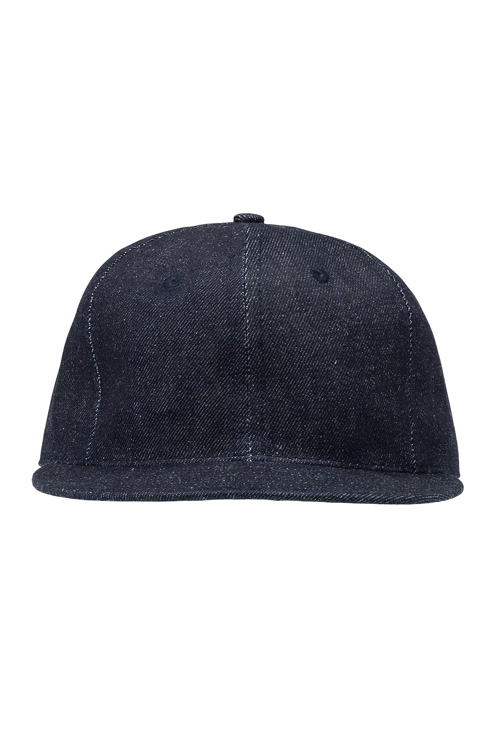 Ebby Cap | Jungmaven Hemp Clothing & Accessories / Color: Dark Denim w Red/White/Blue Stripe