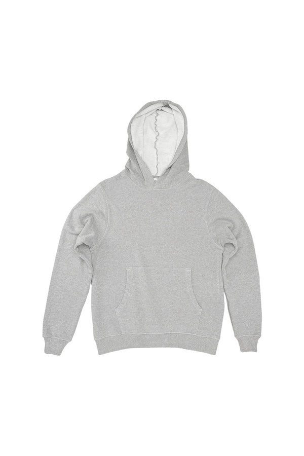 Heathered Powell Hooded Sweatshirt | Jungmaven Hemp Clothing & Accessories / Color: Athletic Gray