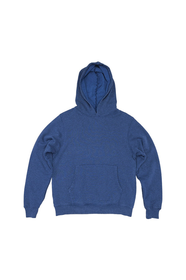 Heathered Powell Hooded Sweatshirt | Jungmaven Hemp Clothing & Accessories / Color: Deep Indigo