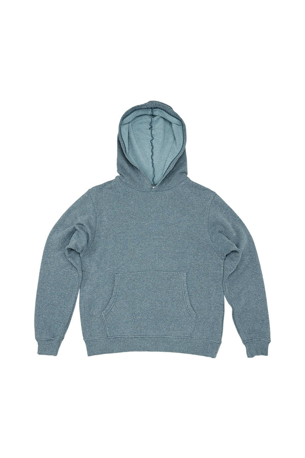 Heathered Powell Hooded Sweatshirt | Jungmaven Hemp Clothing & Accessories / Color: Deep Teal