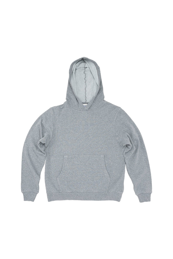 Heathered Powell Hooded Sweatshirt | Jungmaven Hemp Clothing & Accessories / Color: Diesel Gray