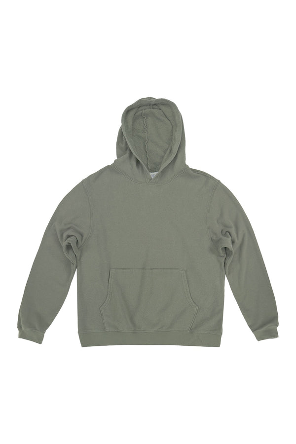 Powell Hooded Sweatshirt | Jungmaven Hemp Clothing & Accessories / Color: Olive Green