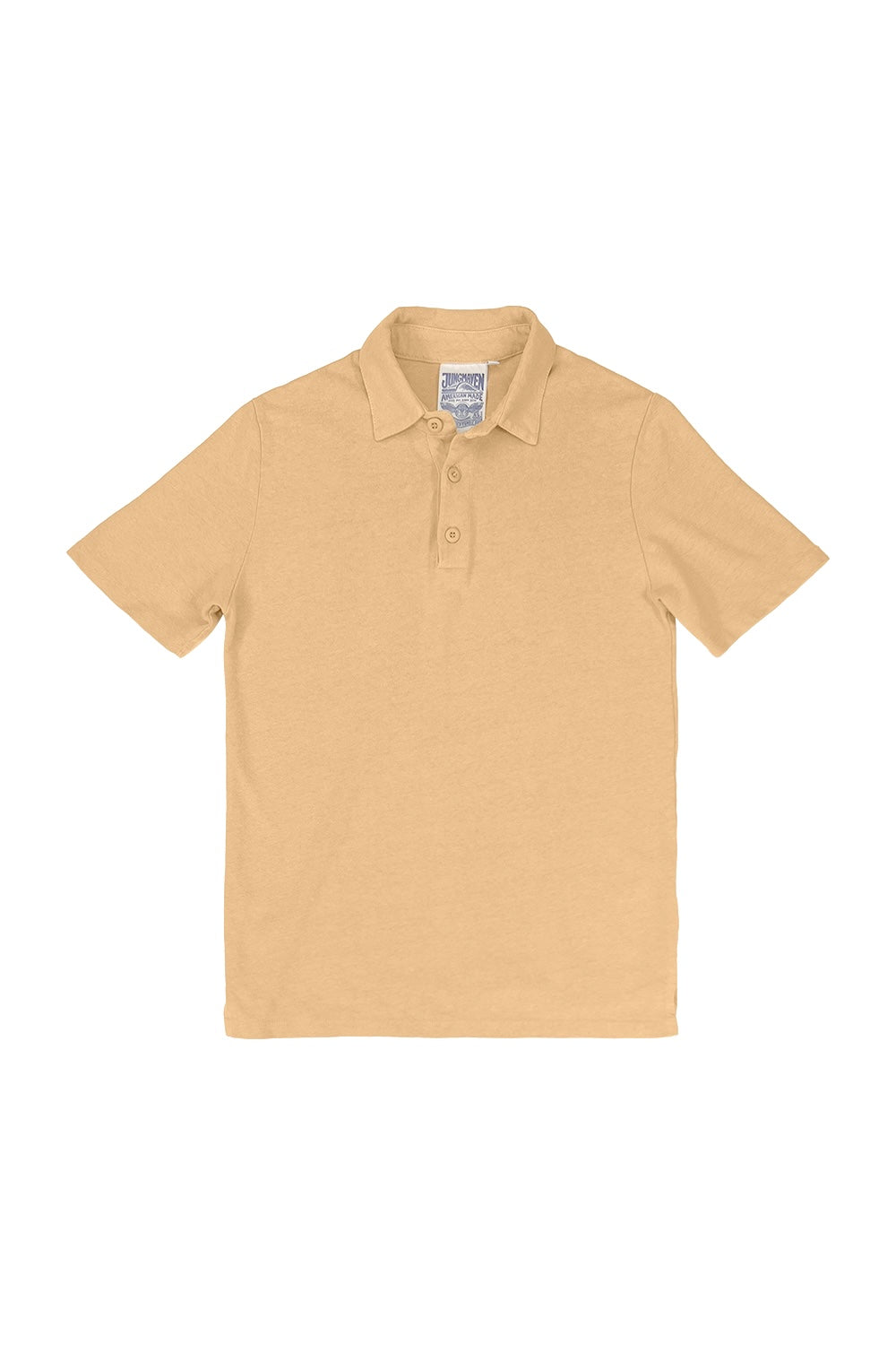 Preston Polo Shirt | Jungmaven Hemp Clothing & Accessories / Color: Oatmilk