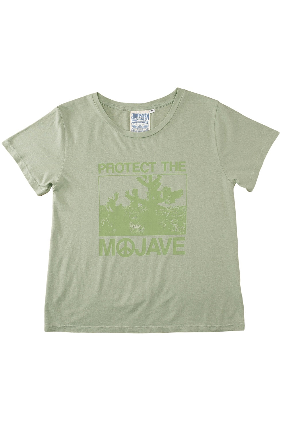 Mojave Ojai Tee | Jungmaven Hemp Clothing & Accessories / Color: Agave Green