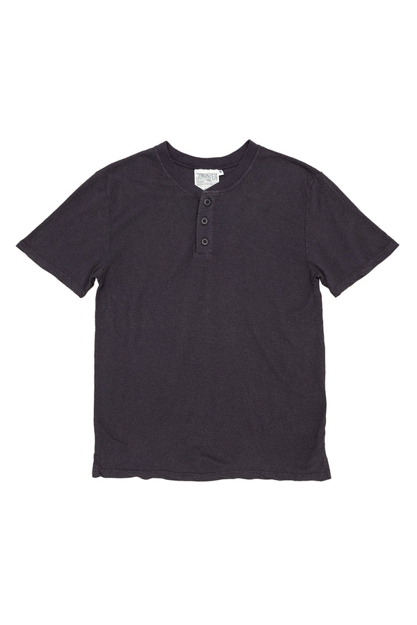 Pullman Henley Tee | Jungmaven Hemp Clothing & Accessories / Color: Black