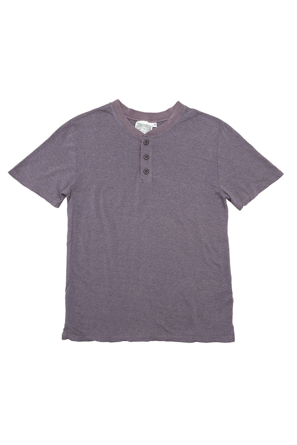 Pullman Henley Tee | Jungmaven Hemp Clothing & Accessories / Color: Diesel Gray