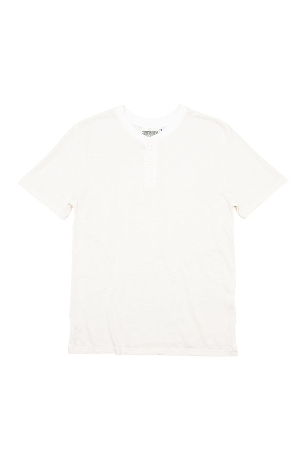 Pullman Henley Tee | Jungmaven Hemp Clothing & Accessories / Color: Washed White