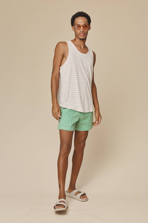 Stripe Tank Top | Jungmaven Hemp Clothing & Accessories / Color: