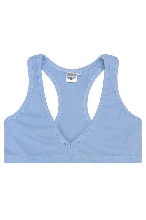 Racer Bra | Jungmaven Hemp Clothing & Accessories / Color: Coastal Blue