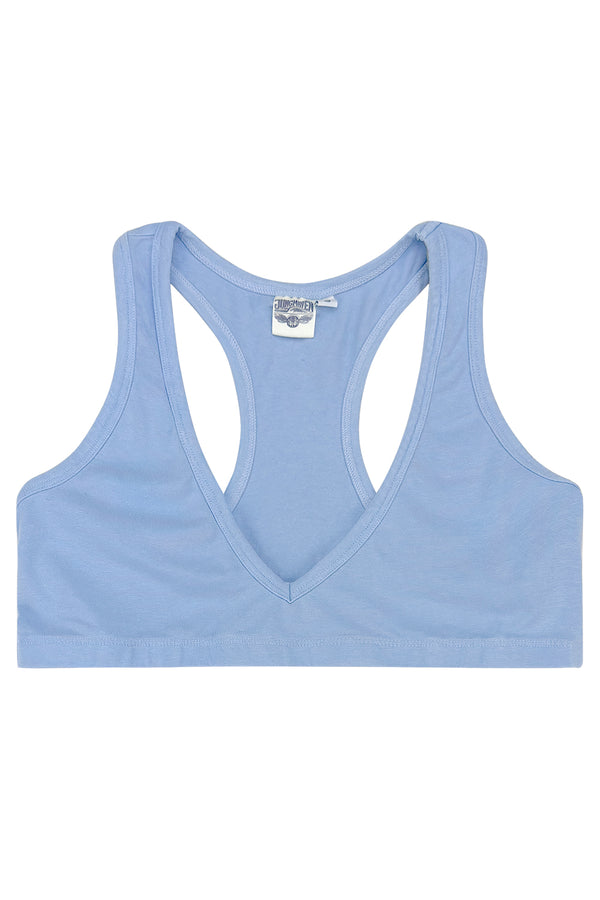 Racer Bra | Jungmaven Hemp Clothing & Accessories / Color: Coastal Blue