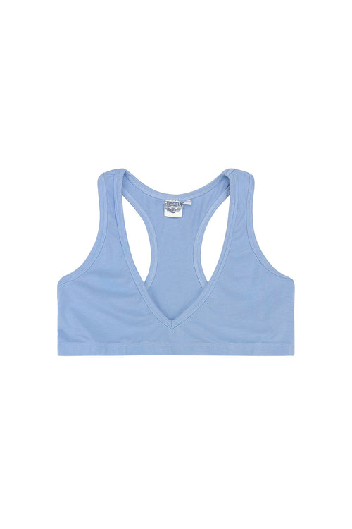 Racer Bra | Jungmaven Hemp Clothing & Accessories / Color: Coastal Blue