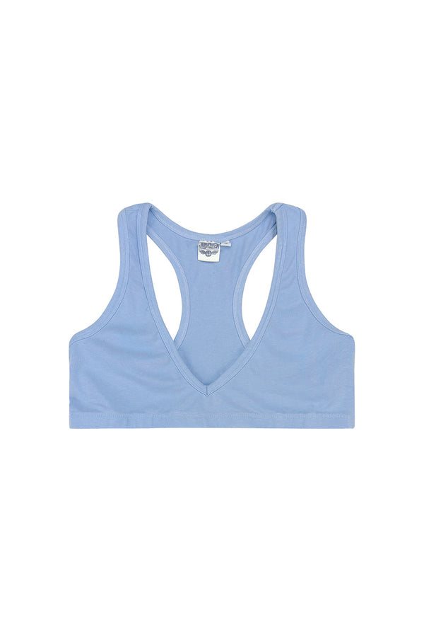 Racer Bra | Jungmaven Hemp Clothing & Accessories / Color: Coastal Blue