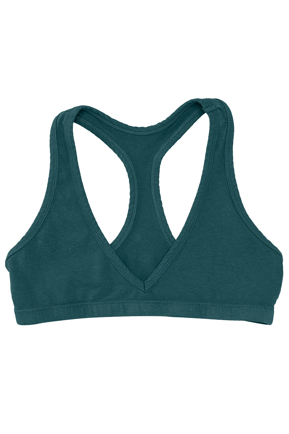 Racer Bra | Jungmaven Hemp Clothing & Accessories / Color: Deep Teal