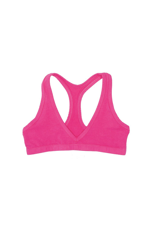 Racer Bra | Jungmaven Hemp Clothing & Accessories / Color: Electric Fuchsia