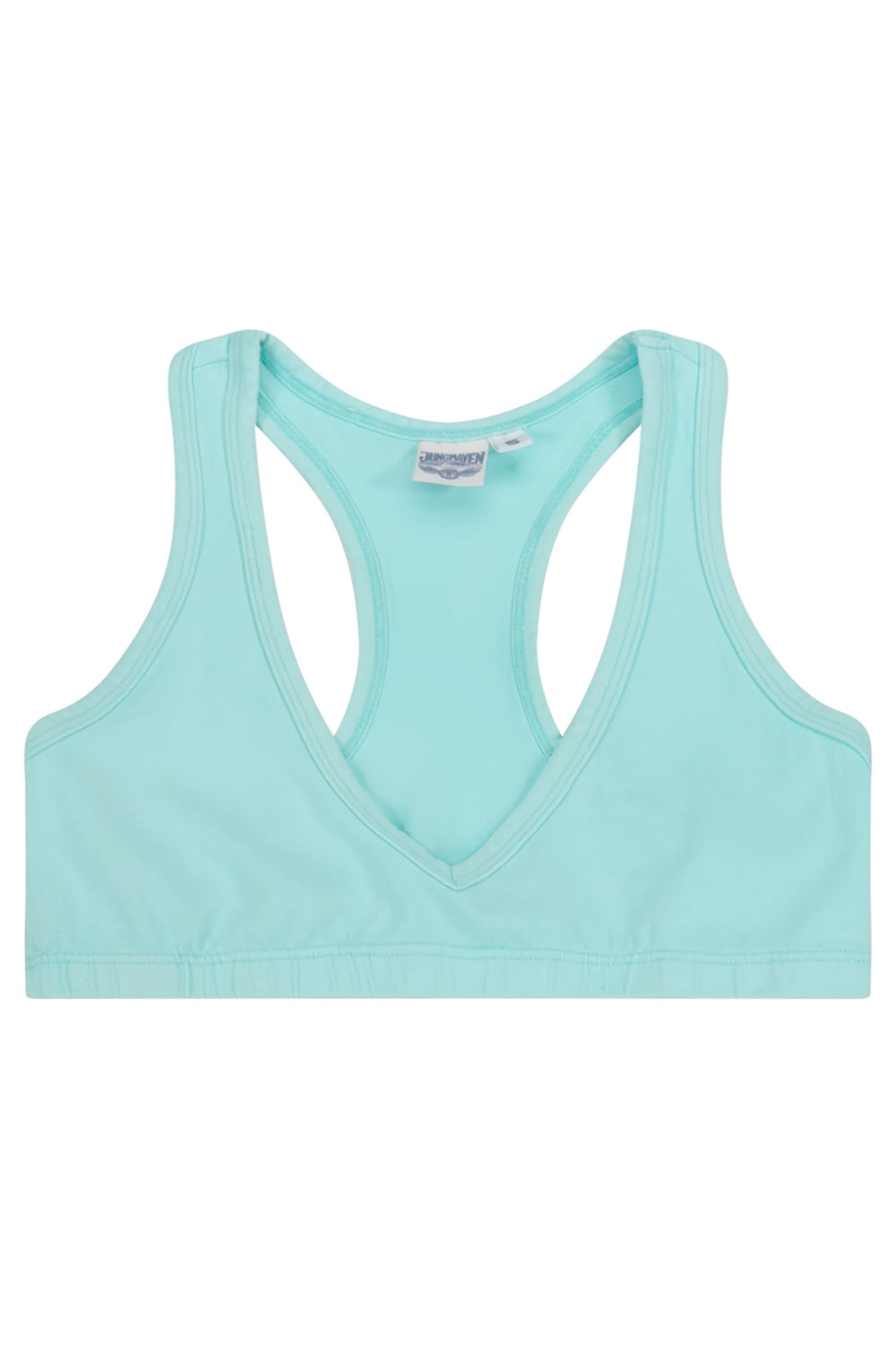 Racer Bra | Jungmaven Hemp Clothing & Accessories / Color: Oasis Blue