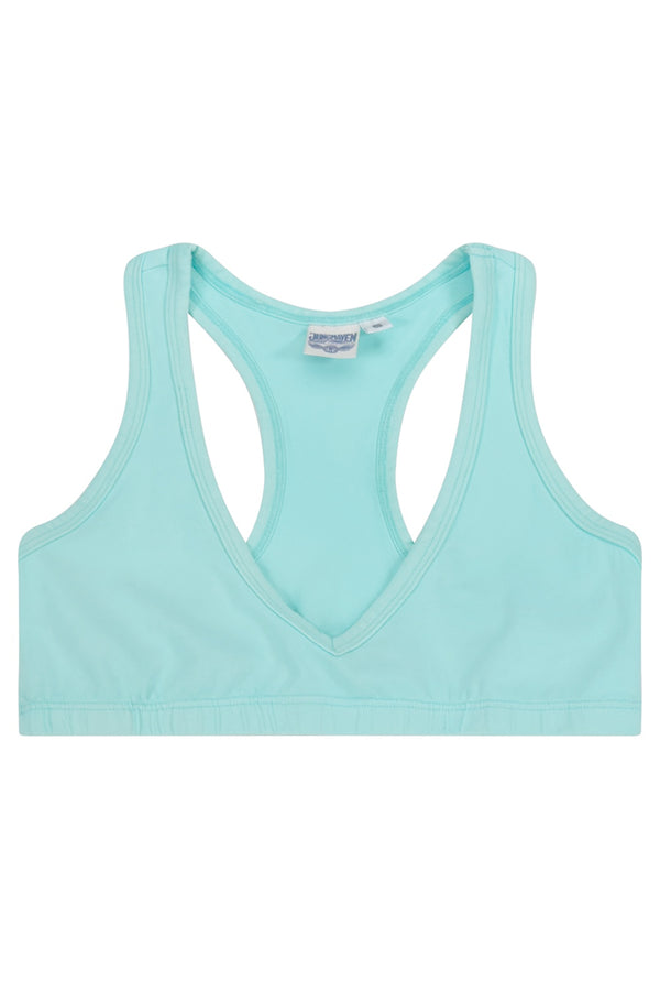 Racer Bra | Jungmaven Hemp Clothing & Accessories / Color: Oasis Blue