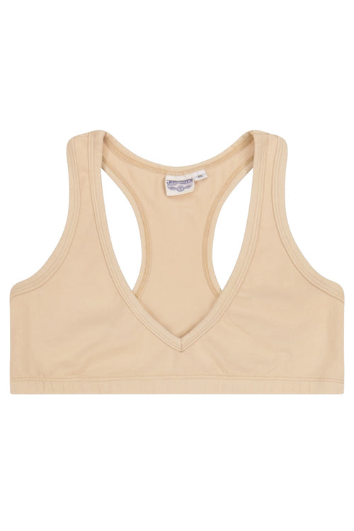 Racer Bra | Jungmaven Hemp Clothing & Accessories / Color: Oat Milk