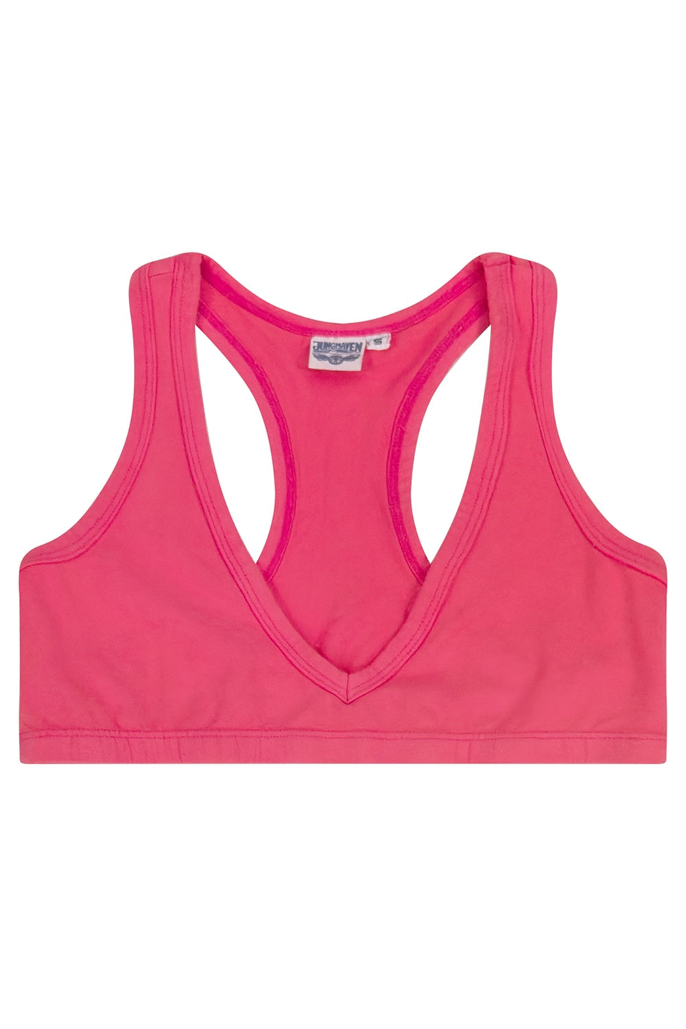 Racer Bra | Jungmaven Hemp Clothing & Accessories / Color: Sunset Coral