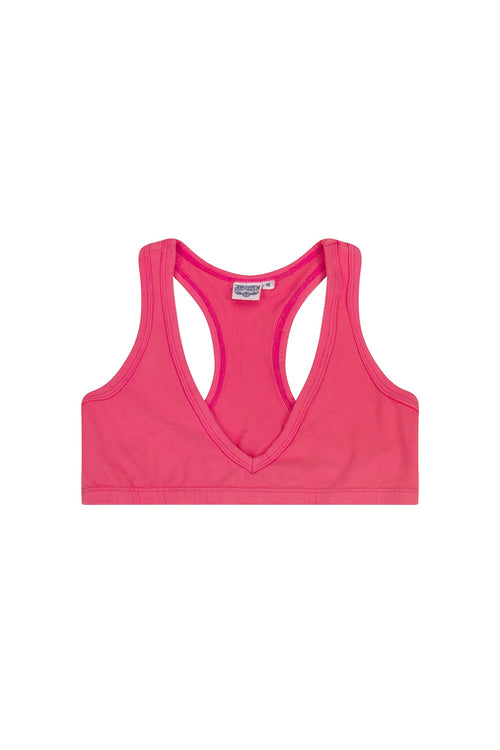 Racer Bra | Jungmaven Hemp Clothing & Accessories / Color: Sunset Coral