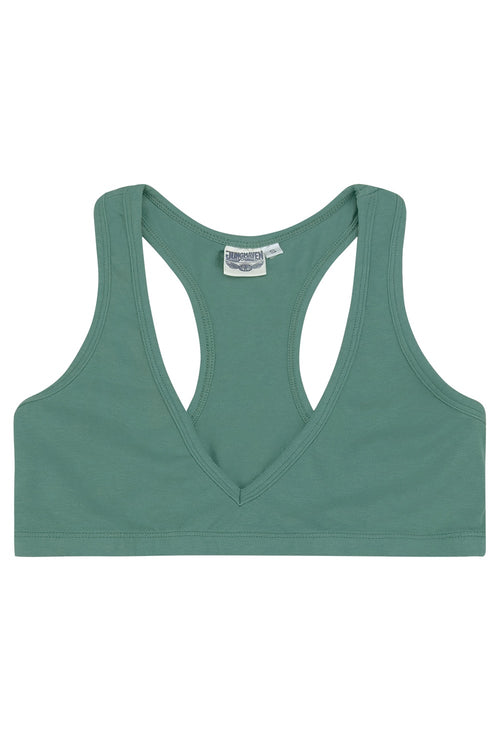 Racer Bra | Jungmaven Hemp Clothing & Accessories / Color: Teal